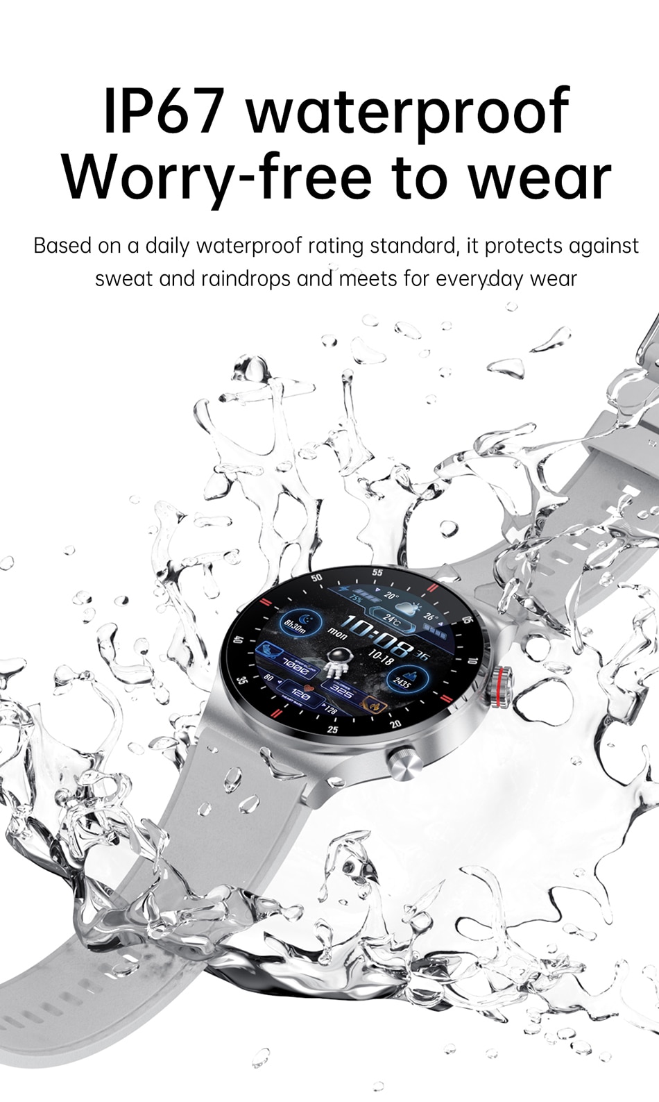 LIGE ECG+PPG Bluetooth Call Smart Watch Men 2022 Sports Bracelet NFC Waterproof Custom Watch Face Men SmartWatch For IOS Android